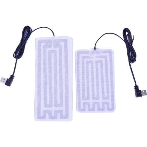 1 Pcs Hand Warmer USB Heating Film Electric Winter Infrared Fever Heat Mat 5V Carbon Fiber Heating Pad