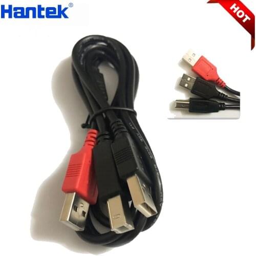USB Data Cable Hantak 1008C 6074BE Various Oscilloscope Data Cable 3 Plugs to Connect Multimeters Various Instrument Data Cables
