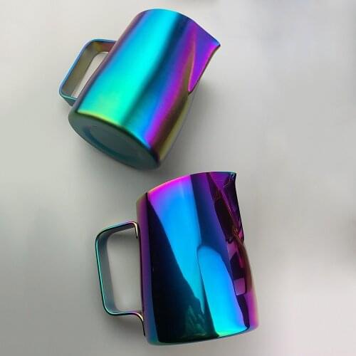 Coffee Pitcher 450ML Stainless Steel Milk Frothing Jug Mugs Espresso Coffee Pitcher Barista Craft Frothing Jug milk pot