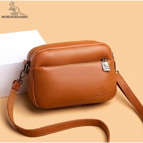 Soild Color Designer Ladies Shoulder Bag High Quality PU Leather Women Messenger Bags 2021 Fashion Womens Travel Bag Bolso Sac