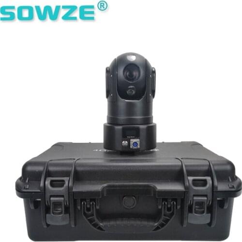 Portable 4G GPS WIFI PTZ Camera All In One