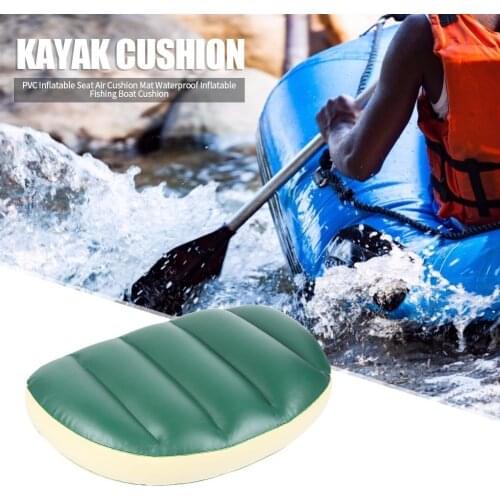 Durable PVC Inflatable Seat Air Cushion Outdoor Fishing Boat Kayak Cushion Water Sports Fit For All Kinds Of Inflatable Boats