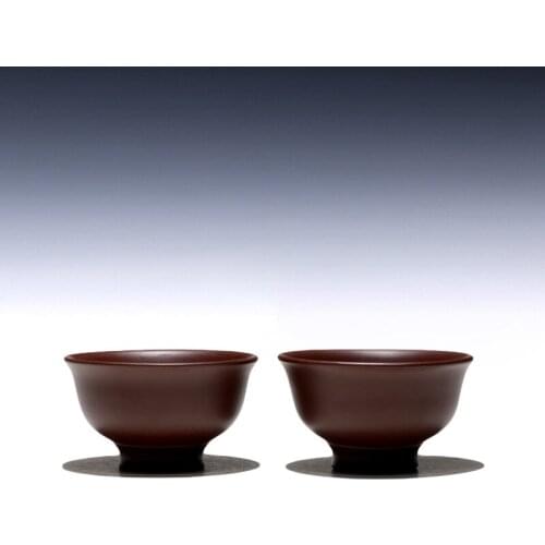 Tao 】 yixing undressed ore host purple sand cup purple mud exposure wide mouth sample tea cup 90 cc zhu a single price