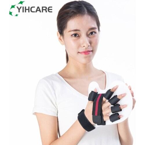 Hand Finger Spasm Extension Board Splint Apoplexy Fingers Separating Plate Orthosis Therapy Rehabilitation for Stroke Hemiplegia