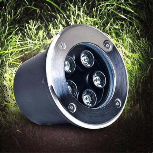 5x1W LED Underground light LED Buried Lamp LED lighting Outdoor Recessed Floor Lamp Ground Light IP68 Waterproof