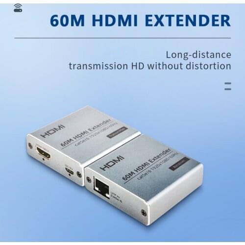60M HD HDMI-compatible Audio Extractor 1920X1080P 60HZ Audio And Video Synchronous Transmission Repeater