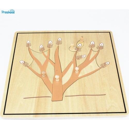 Baby Toy Kids Montessori Root Puzzle Animal for Children Wood for Early Childhood Education Preschool Training Learning