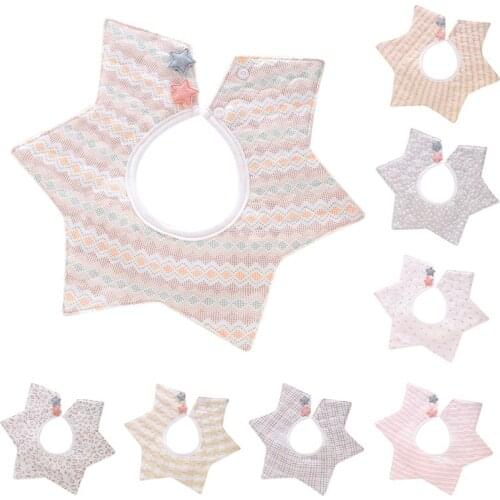 Baby Bibs 360 Degree Rotation Baby Kids Bandana Burp Cloth Soft Newborn Infant Saliva Towel Baby Stuff