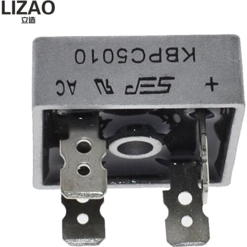 2PCS KBPC5010 diode bridge rectifier diode 50A 1000V KBPC 5010 power rectifier diode electronica componentes