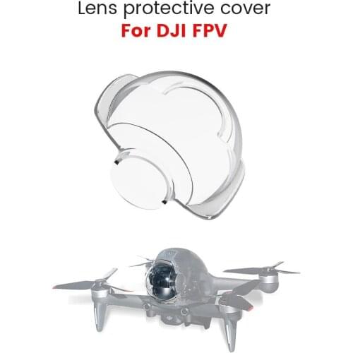 DJI FPV Transparent Gimbal Lens Guard Dust-proof Anti-collision Drone Flying Protective Cover for DJI FPV Accessories