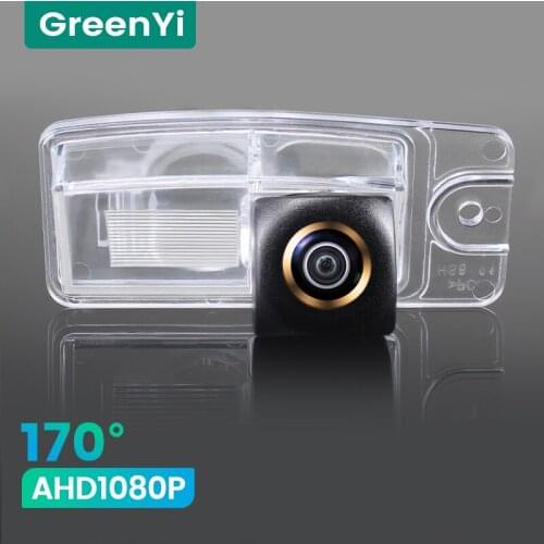 GreenYi 1080P HD 170° Car Rear View Camera For Nissan X-Trail X Trail Xtrail T32 2014-2018 Reverse Reversing Vehicle Parking AHD