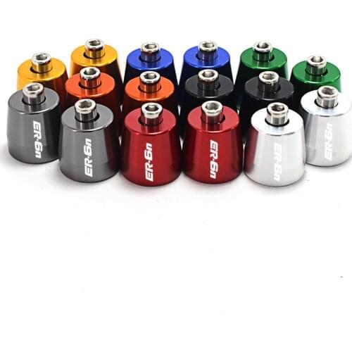 For KAWASAKI ER6N ER6F ER-6N ER-6F 2006-2016 Handlebar Grips Bar Ends Cap Cover Slider Motorcycle Accessories CNC