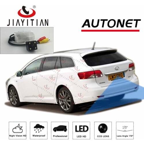 JIAYITIAN Rear View Camera for Toyota Avensis III T27 combi wagon sedan 2011~2015 Reverse Camera license plate camera