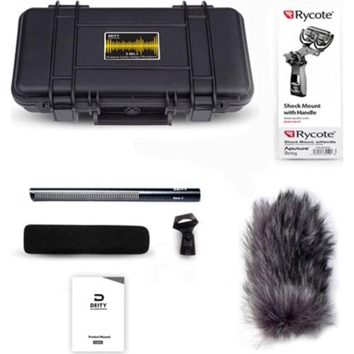 Deity Microphones S-MIC 2 KIT Microphone roadcast Mic with Super Low Noise Low-Noise Directional Condenser Microphone