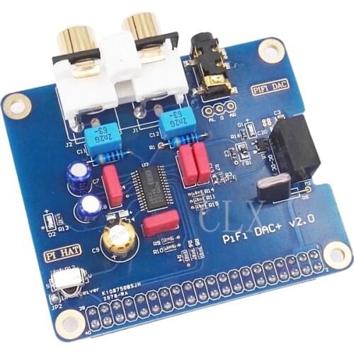 Raspberry Pi 3 Audio Sound Card Module I2S Interface HIFI DAC Expansion Board for Raspberry pi 2 /3 Model B