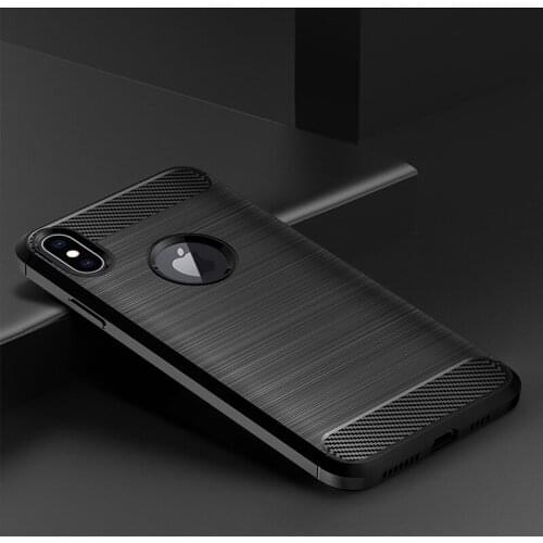 Soft Silicone Cover For iPhone 6 6+ 7 7Plus 8 Plus X XR XS Max Phone Protective Skin Cases 100PCS/Lot