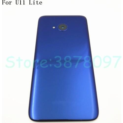 Original New 5.2" For HTC U11 Lite Battery Cover With Camera Lens Glass Back Cover Housing Case Door For HTC U11 Lite With Logo