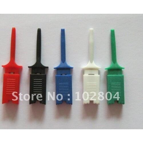 Flat Small Test Clip for Multimeter 5 colors Tiny Component Repair Tool High quality 2000 pcs per Lot