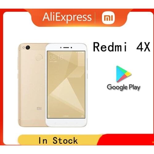 Xiaomi Redmi 4X smartphone 4000mAh Snapdragon 435 13.0MP rear camera mobile phone