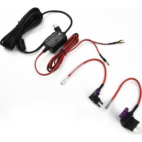 Dash Cam Hard Wire Fuse Hard Wire Kit Universal 12v To 24v Box Car Recorder