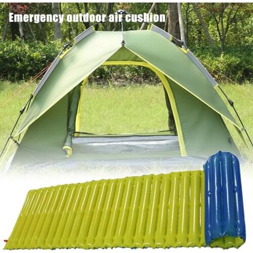High Quality Outdoor Camping Self-Inflating Air Mat Mattress Pad Hiking Sleeping Bed Portable Cusion N66