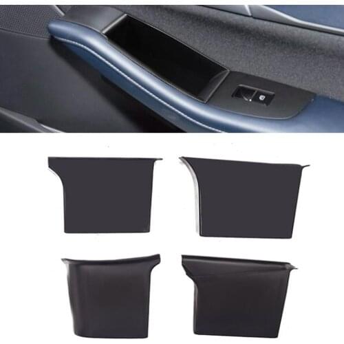 For Mazda CX30 CX-30 2020 2021 Hight Quality Plastic Inner Side Door Handle Storage Box Cover ar Interior Accessories Organizer
