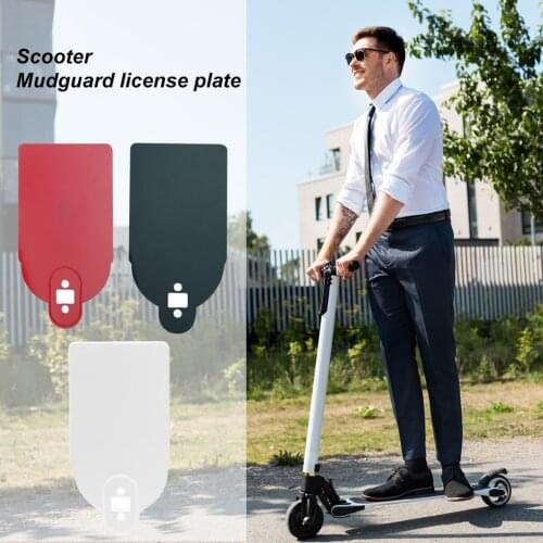 Scooter Rear License Plate Acrylic Safety Warning Plate Replacement for Xiaomi M365/365 Pro 2021 new