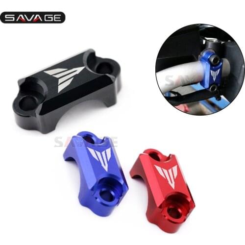 Brake Master Cylinder Clamp For YAMAHA YZF R125 YZF R25 R3 R6 R1 YZF-R15 1998-2020 Motorcycle Accessories CNC Handlebar Bar YZ-F
