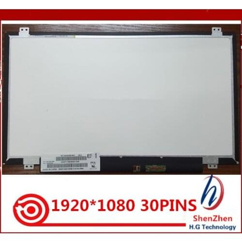 14.0" FHD 1920X1080 Matte Replacement 30PIN For Boe NT140FHM-N41 NT140FHM N41 LED Screen LCD Display Matrix