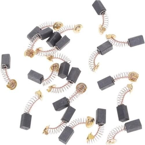 20pcs 6.5x7.5x13.5mm New Repairing Part Abrasive Tools Generic Electric Motor Carbon Brushes