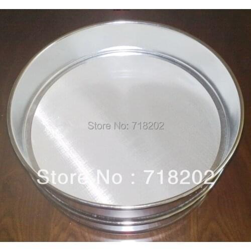 30cm*7cm stainless steel test sieve(65/61/55/50/43/33/30/26 micron)-1 pc/lot
