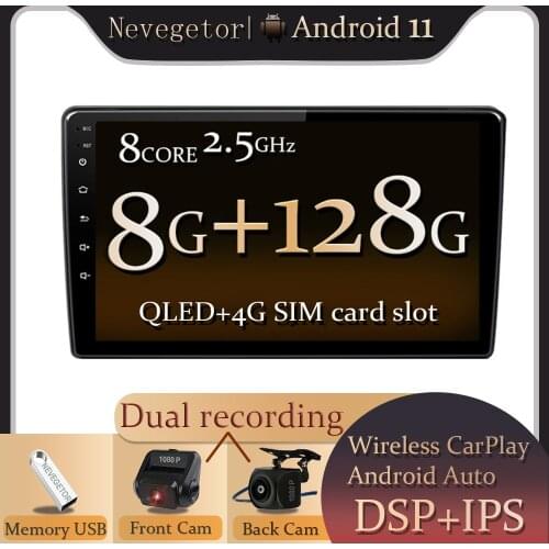 Car Stereo for KIA K5 2014 Octa Core Android 11.0 Car DVD GPS Navigation Player Deckless Radio wifi