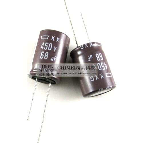 Electrolytic capacitor 450V 68UF power motherboard capacitors