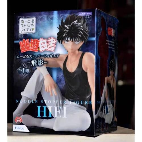 Original Furyu YuYu Hakusho Noodle Stopper Figure Hiei Action Figure Model Toys Anime Brinquedos Figurals