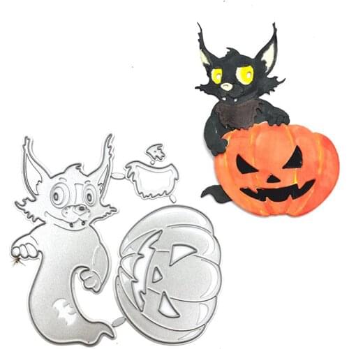 Julyarts Pumpkin Animal Die Cuts Scrapbooking Craft Dies Stencil for DIY Scrapbooking Album Paper Card Embossing New Die Cut
