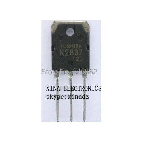 2SK2837 K2837 20A/500V/0.21R/150W TO-3P ROHS ORIGINAL 10PCS/lot Free Shipping Electronics composition kit
