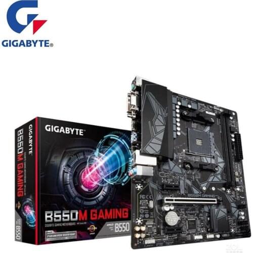 NEW For Gigabyte GA B550M GAMING Motherboard AM4 DDR4 B550 Desktop Mainboard Support R5 R7 5800X 5600X 5300X