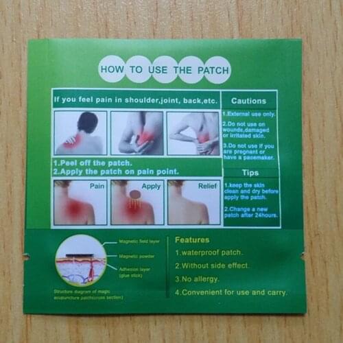 Neck shoulder pain relief heat therapy for back pain relief patch