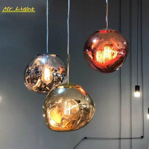 Nordic Design LED Pendant Lamp PVC Pendant Lights Lighting Kitchen Villa Duplex Apartment Hanging Lamps Home Decor Light Fixture