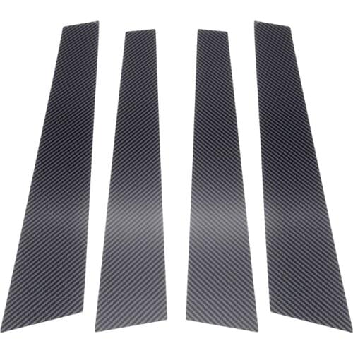 For Honda Jazz New City 2008-20 Car Mirror Window Column Anti Scratch Strip Central Pillar Protect Sticker Decor Accessories