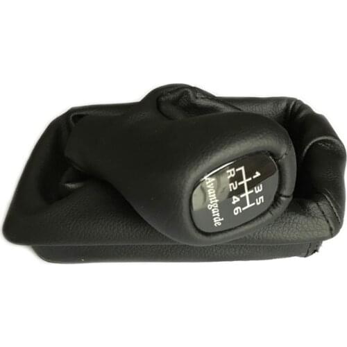 Mercedes w210 Avantgarde Gear Knob 6 Speed Gaiter Shift Stick Leather E Class 1995-2002