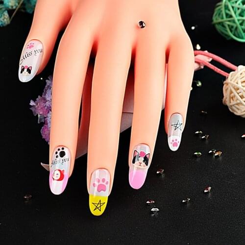 Silicone Nail Art Training False Hand Bendable Manicure Nail Practice Fake Hand Model Display Holder Shelf Beauty Manicure Tools