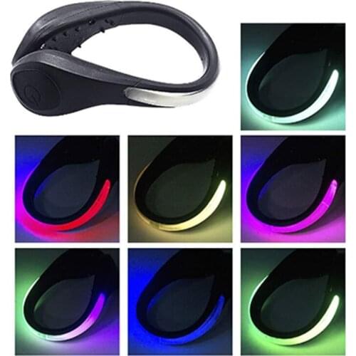 Glow LED Toys Colorful Flash Light Shoes Clip Light Suitable For Outdoor Night Safety Running Cycling Lights Walking Lights Toys