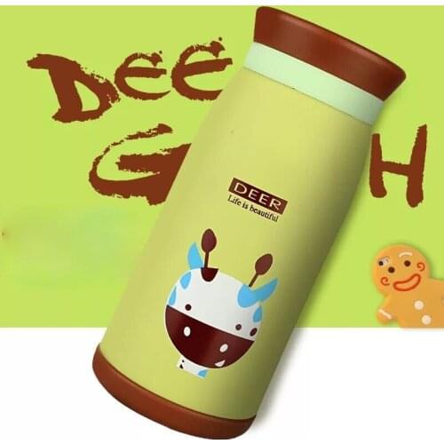 High Quality Cute Animal Double Wall Stainless Steel Vacuum Flasks Car Thermo Cup Coffee Tea Travel Mug Thermol Bottle Thermocup