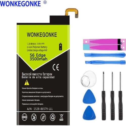 WONKEGONKE Samsung Galaxy S6 Edge Batteries