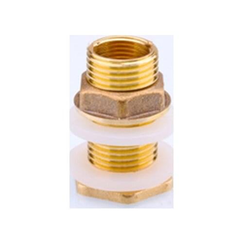 1/2" Male x 3/8" Female BSP Thread Brass Single Loose Key Swivel Nut Pipe Fitting Joint Connector Adapter For Fish Water Tank