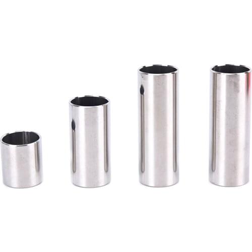1 piece polishing Guitar Slide Length 28 50 60 70 mm Stainless Slider Guitarra Smooth Edge