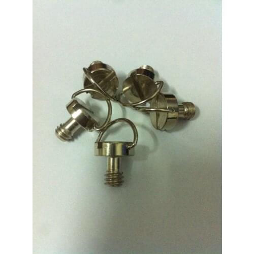 5pcs x 1/4" D-Ring Camera Screws for DSLR Camera Tripod Quick Release Plate Free Shipping