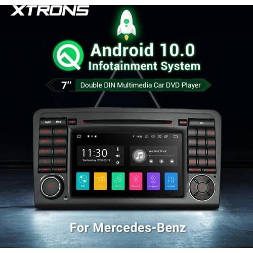 Android 10.0 Radio GPS Car DVD Player multimedia for Mercedes Benz ML Class W164 ML300 ML350 ML450 ML500 2005-2011 GL Class X164