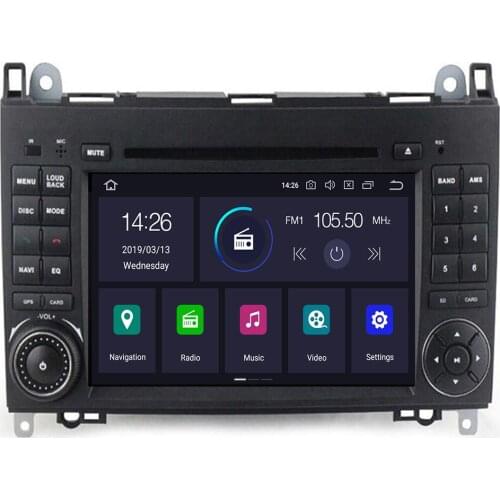 Android 10 For Mercedes Benz Sprinter B200 W209 W169 W169 B-class W245 B170 Vito W639 2 DIN Car DVD player Radio GPS multimedia